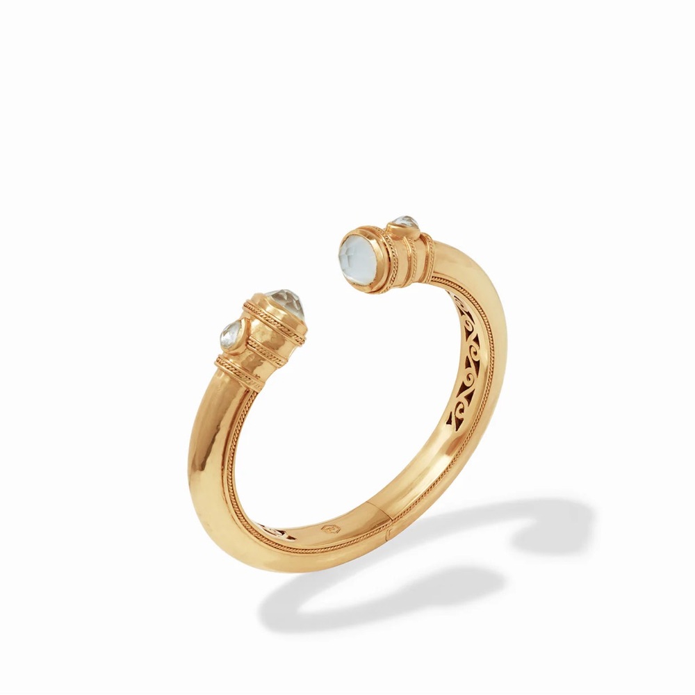 Julie Vos Gold Bracelet with White Accents - Picture 3 of 4
